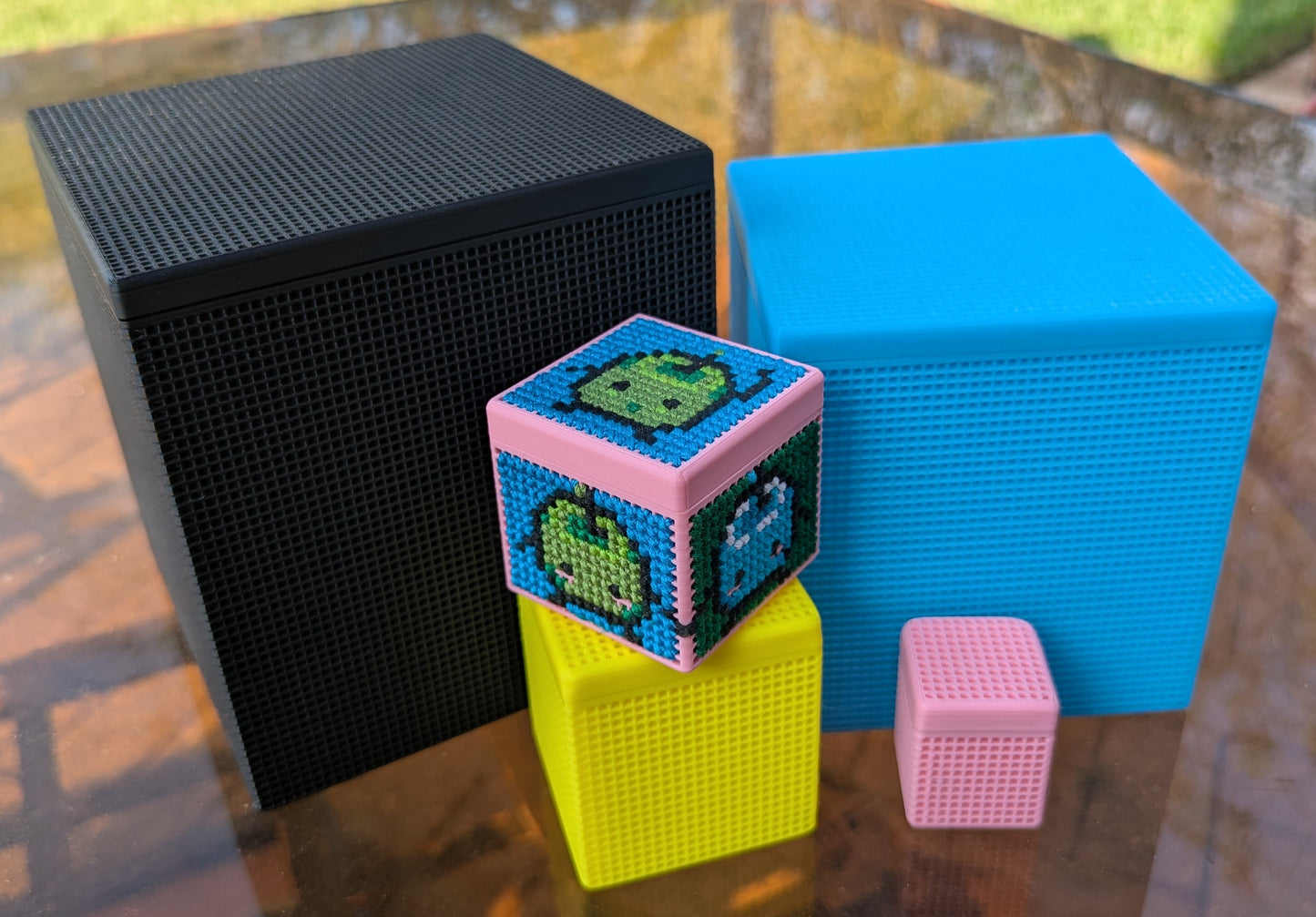 Cross Stitch-able Square Box